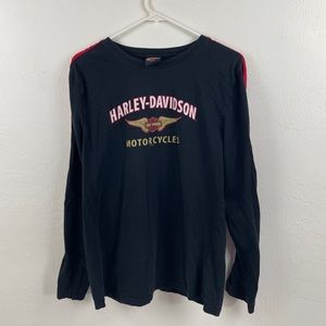 Harley Davidson Motorcycles Long Sleeve Woman’s Shirt Williamsburg VA
